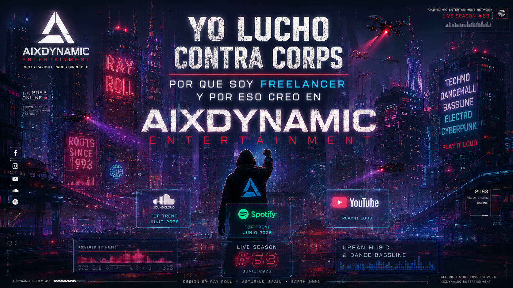 FREELANCER WALL - Diseño exclusivo AIXDYNAMIC