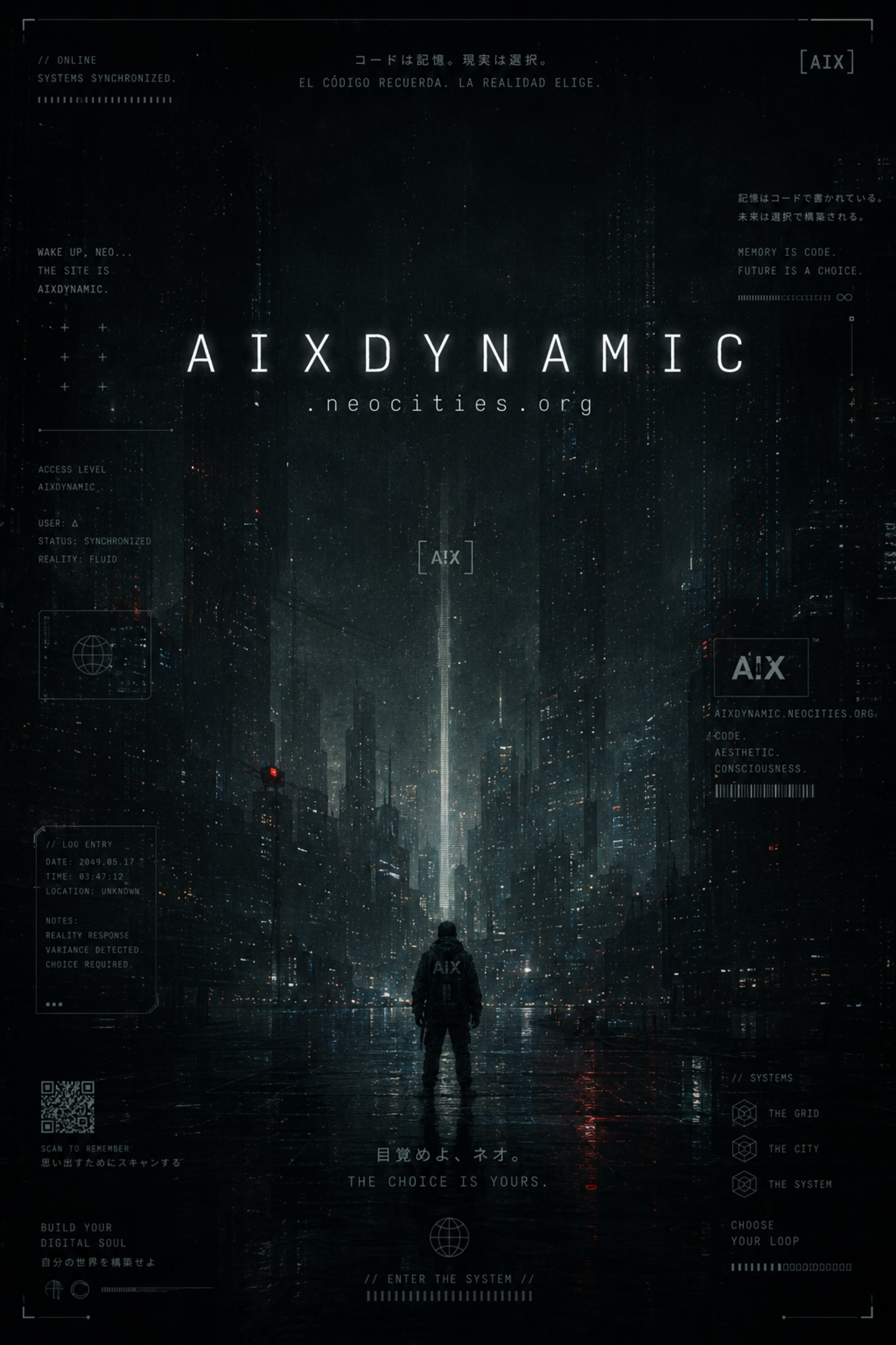 Background 404 - Error cyberpunk con estética glitch
