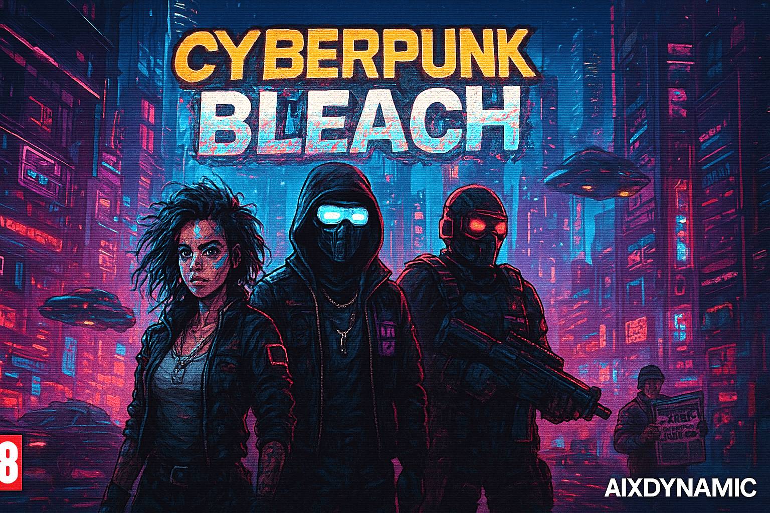 CIBERPUNK BLEACH Logo